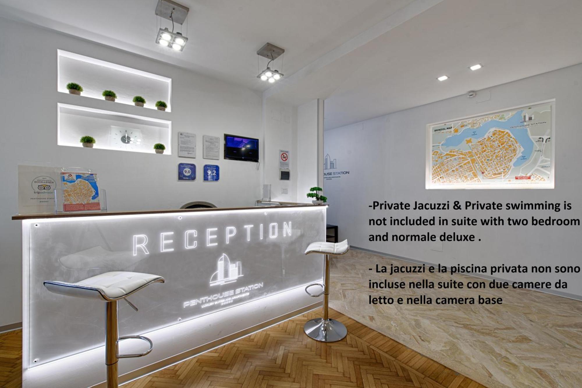 Penthouse Station Luxury Apts Le Dimore Brindisi Exterior photo